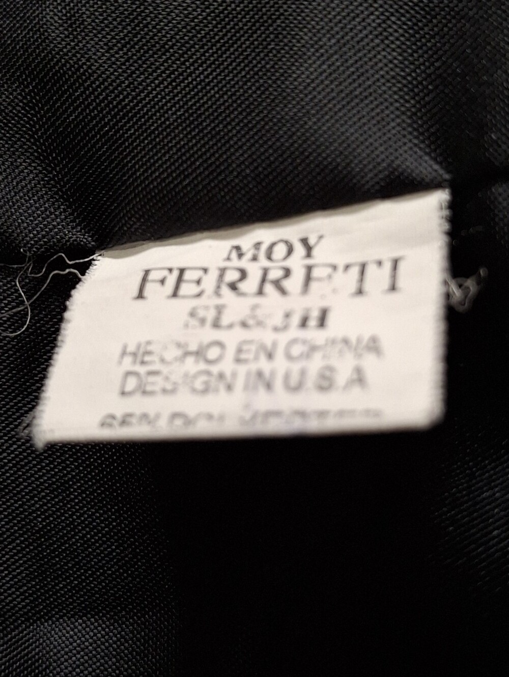 Moy Ferreti White & Black Military Nautical Contrast-Trim Blazer Men Size Large - Picture 16 of 16